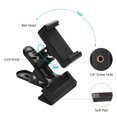 thumbnail image 3 of Clip-on Phone Holder Musical Instrument Phone Mount Stand with 360 Degree Rotatable Ball Head for Bass Guitar Head, 3 of 7