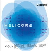 D'Addario Helicore Violin String Set, 4/4 Scale, Medium Tension