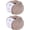 Brown Gray, variant on 2 Packages of 100g/3.52oz (Per Skein 50g/162yds)，Fine Weight Knitted and Crocheted Cotton Yarn, 100% Long Staple Cotton Yarn,Baby Sports,