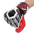 thumbnail image 1 of Football Goal Keeper Gloves, Safe Breathable Adjustable Goalkeeper Gloves Fashion Color  For Children Red 10#, 1 of 8