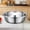 A, variant on Mecorevxz 11" Stainless Steel Mixing Bowl - Large Capacity Kneading Bowl for Mixing, Large Stainless Steel Bowl