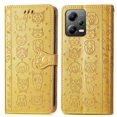 thumbnail image 1 of Funda Cartera FOXDOCK para XIAOMI POCO X5 , Flip PU con Relieve de Gatos y Perros, Tarjetero y Soporte, 1 of 6