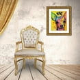 thumbnail image 3 of Dean Russo Collection 12x14 Gold Ornate Wood Framed with Double Matting Museum Art Print Titled - Chihuahua Drip Love, 3 of 4