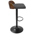 thumbnail image 3 of Tabouret de bar ajustable moderne milieu-du-siècle Maya, de LumiSource, 3 of 7