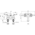 thumbnail image 3 of Builders Shoppe  2001 RV/ Mobile Home Replacement Lavatory Faucet, 3 of 4