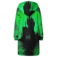 thumbnail image 4 of LOVZFMLL Vestes pour Femmes Imprimé Halloween Sweat à Capuche Ample à Manches Longues, 4 of 5