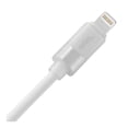 thumbnail image 2 of Cable Tipo C a Lightning Onn 1.2m Silicón 27 W Blanco, 2 of 4