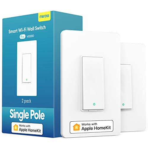 Meross Smart Light Switch Supports Apple HomeKit, Siri, Alexa, Google