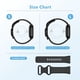 thumbnail image 3 of Pack de 2 correas impermeables compatibles con Fitbit Versa 3/4 y Sense, 3 of 6