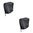 thumbnail image 4 of Speravity Cubierta de tela fácil de transportar para remolque de remolque, impermeable, a prueba de polvo, para caravanas, caravanas, cubiertas negro 2piezas, 4 of 6