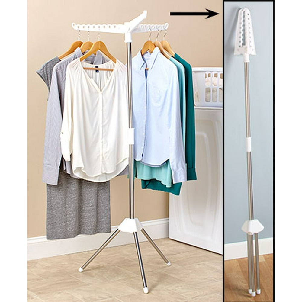 Foldable Clothes Laundry Drying Rack Dryer Hanger Stand Hang and Dry