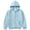 Blue, variant on Gubotare Girls' Hooded Sherpa Jacket Cute Girls Hooded Fleece Jacket Full Zipper Outerwear Size 7-8 (Purple,7-8 Years)