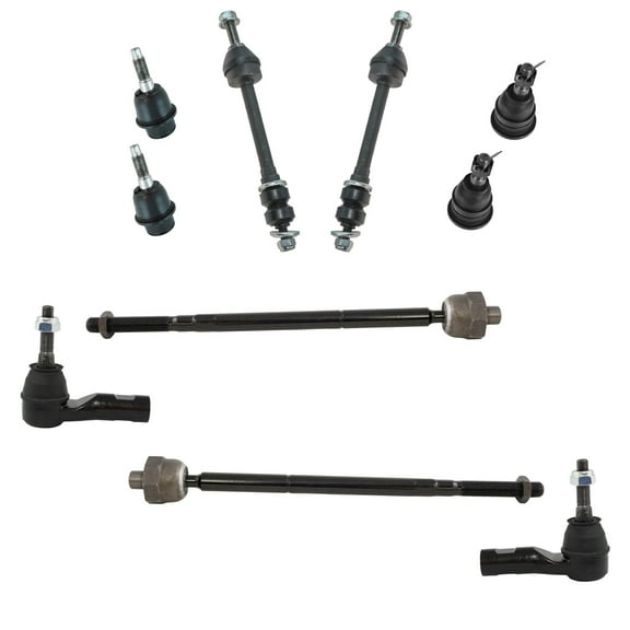 TRQ Front Ball Joint Tie Rod End Sway Bar Link Steering Suspension Kit 10pc New PSA65019