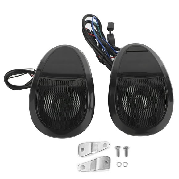 Altavoz Bluetooth para motocicleta de 12 V, reproductor de música MP3, amplificador con luz universal para ATV UTV