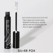 Godefroy Silver Fox Brush on Beard Color - Arctic White