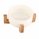 thumbnail image 1 of Maceta con soporte de madera,Maceta con maceta de madera con soporte Maceta Artesanía excepcional, 1 of 8