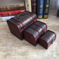 thumbnail image 1 of 3Pcs Vintage Metal Lock Wooden Storage Box Jewelry Treasure Organizer Chest Case Gift Box, 1 of 8