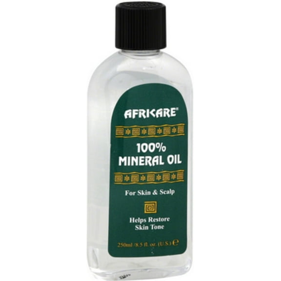 Africare 100% Mineral Oil, 8.5 oz (Pack of 2)