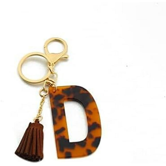 Letter Keychain,26 Letters A-Z Decorative Letter Keychain,Name Keychain for Women Girls Men Teenager Gift
