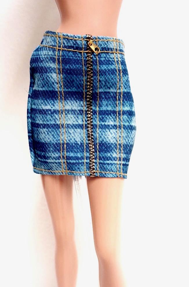 blue jean skirts at walmart