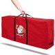 thumbnail image 4 of Bolsa de almacenamiento portátil Bolsa de almacenamiento más bolsa de tela de almacenamiento grande Bolsa de almacenamiento de decoración de árbol de Navidad, 4 of 6