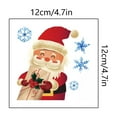 thumbnail image 4 of Glow in the Dark Christmas Stickers, Luminous Christmas Santa Switch Stickers for Bedroom Living Room Decoration Holiday Party Supplies, 4 of 5