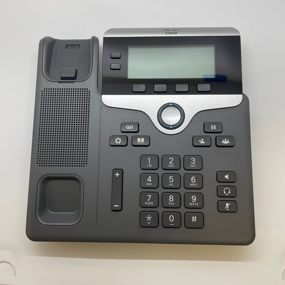 Pre-Owned Cisco-HW Unified Communication CP-7821-K9 K9 3.5 in. IP Phone 7821 Standard Handset 2- Line Display Poe, Charcoal