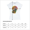 thumbnail image 5 of Tee Hunt Howling Wolf and Moon T-Shirt Dean Russo Colorful Wild Life Women's T-Shirt Tee, White, Medium, 5 of 5