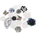 thumbnail image 2 of juego de adornos decorativos de rosas para manualidades, adornos de flores, fundas para teléfono, flores de rosa, 2 of 2