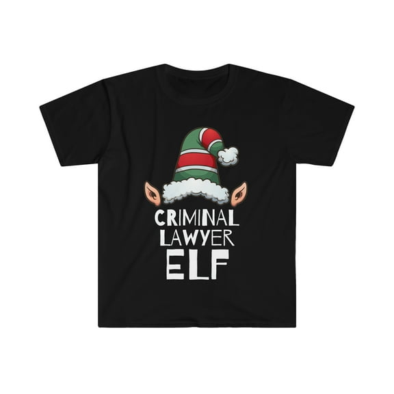 Criminal Elf Christmas Holidays Xmas Elves Attorney Law School