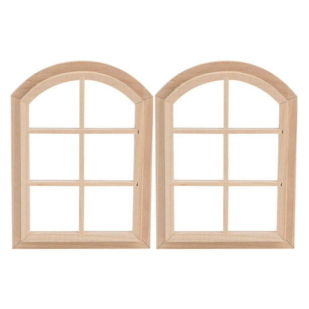 Noref Miniature Window 1 12 Scale Dollhouse Wooden Window