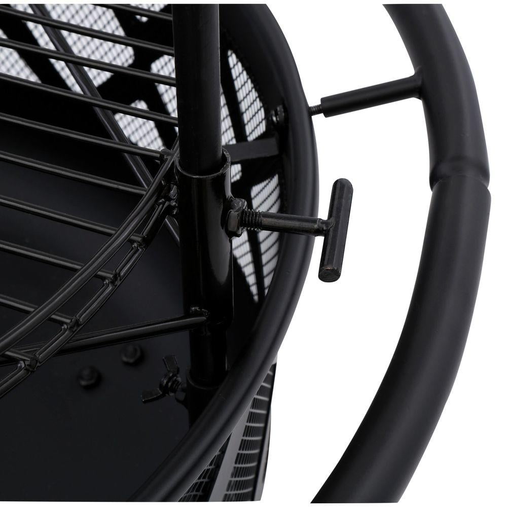 Crossfire 29 50 In Steel Fire Pit With Cooking Grate Com