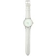 thumbnail image 2 of 1 PC Relojes PU relojes Unisex Wrkwatch Silver Watch Relojes creativos de cuarzo, 2 of 6