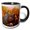 Black/White, variant on 3drose, Pegasus Winged Horse of Greek Mythology. Ai Generated., 15oz Mug