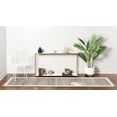thumbnail image 4 of Rugs.com Angelica Collection Rug – 8 Ft Runner Gray Medium Rug Perfect For Hallways, Entryways, 4 of 9