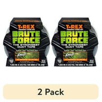 (6 pack) T-Rex Brute Force Duct Tape, 1.88 in. x 20 yd., Black