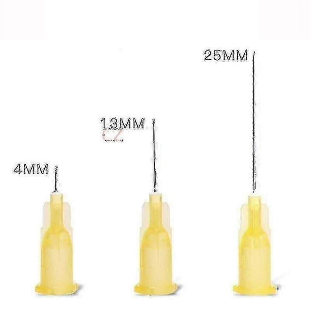 50pcs S Ultra 30g * 4mm , 30g * 1m , 30g * 25mm Syrins Eyelid Tools Hk