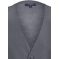 thumbnail image 5 of Gioberti Chaleco de traje formal para hombre gris 4XL, 5 of 5