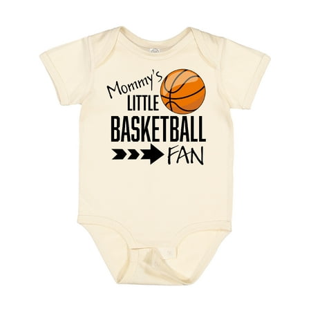 

Inktastic Mommy s Little Basketball Fan Gift Baby Boy or Baby Girl Bodysuit