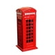 thumbnail image 1 of Yuarrent Nueva cabina telefónica británica de Londres, modelo de figurita, banco, caja de monedas de Metal, amarillo Decoración del hogar, 1 of 6