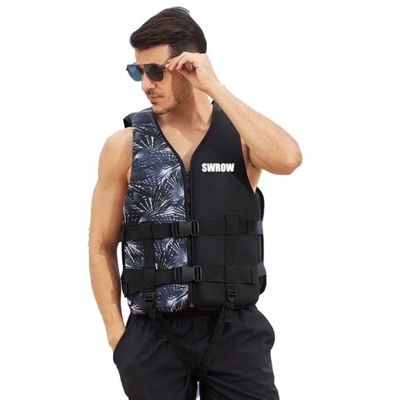Dsseng Outdoor Adult Children‘s Neoprene Life Jacket Water Sports Swim Kayak Snorkeling Boating Surfing Rafting Safety Life Jacket