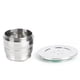thumbnail image 4 of Kit de taza de cápsula de café reutilizable de acero inoxidable apto para cafetera Nespresso Tipo de rosca, 4 of 10
