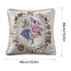 thumbnail image 3 of 17.7 Inches 45cm Wide Wide Pack Of European Emboss Flower Pillows Sofa Waist Cushions Car Bedrooms Home Backrests Pillowcases, 3 of 6