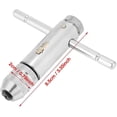 thumbnail image 3 of M3-m8 de llave de trinquete con mango en T ajustable compatible con juego de grifo y troquel (m3-m8) Afortunado Sencillez, 3 of 5