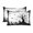 Black,White,Charcoal,Flint, variant on 20"x54" Body Pillow Case Cover Halloween Body Pillow Cover with Zipper Long Cooling Silk Pillowcase for Hair and Skin Black Spooky Trees Bats Cats Rustic Wood Purple Satin Pillowcases for Women Men