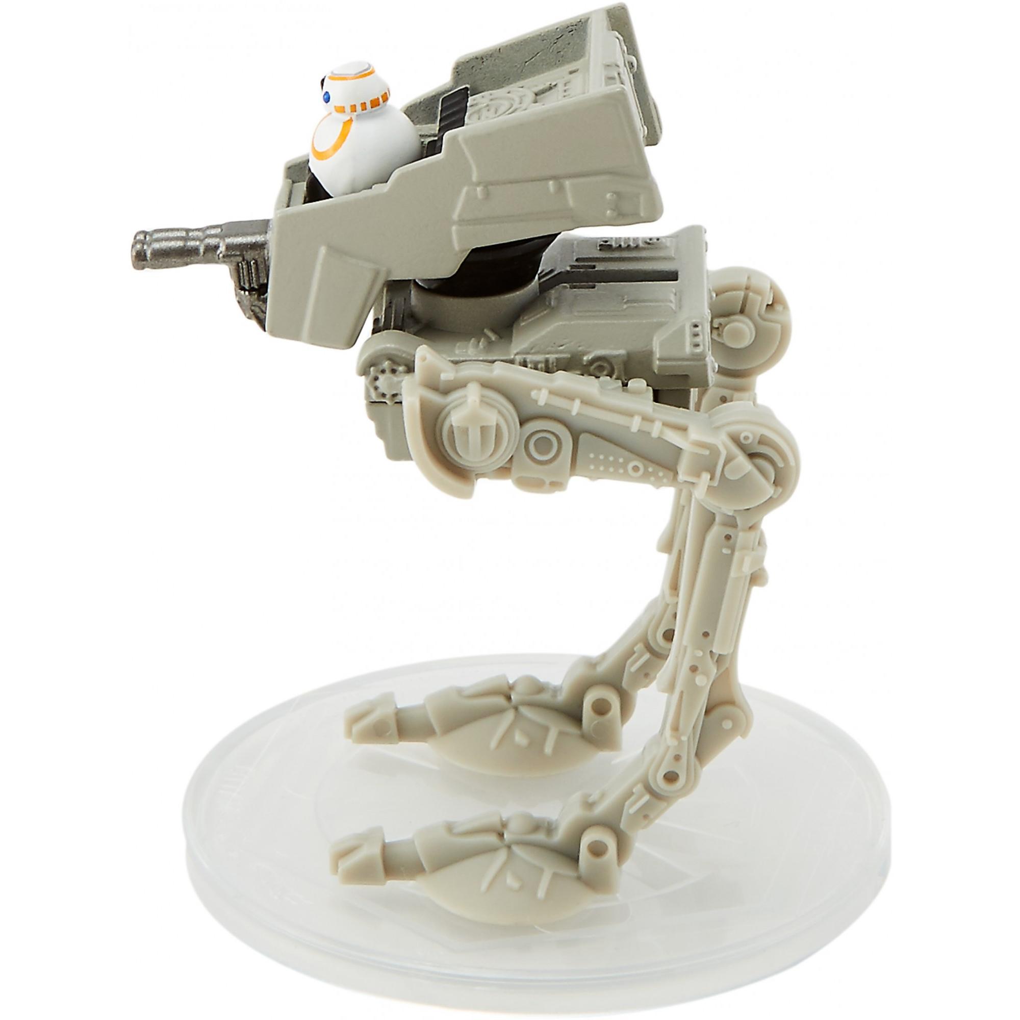 Hot Wheels Star Wars Starships First Order AT-ST Spaceship Vehicle Playset (2 Pieces)