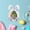 A, variant on AURIGATE Easter Bunny Paper Candy Holder, 10-Pack 3.35×1.57×4.92 Inch Easter Bunny Treat Bag, Spring Easter Decor for Table, Party, Farmhouse