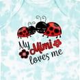 thumbnail image 4 of Inktastic My Mimi Loves Me with Cute Ladybugs Boys or Girls Baby Bodysuit, 4 of 5