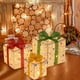 thumbnail image 5 of 3 uds Cajas de regalo de Navidad luces 50LED caja de cubo de iluminación cajas iluminadas de Navidad, 5 of 8