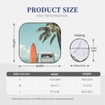 thumbnail image 6 of Uemuo Vintage Surf Van Beach Printed 2 PCS Car Windshield Sun Shade, Auto Sun Heat and UV Rays Blocker, Foldable Automotive Front Window Sunshade Protector, 6 of 7